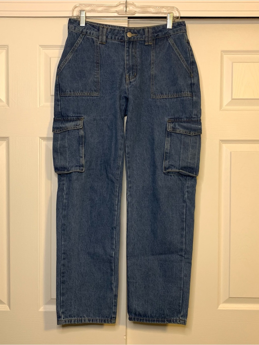 Blue Cargo Jeans